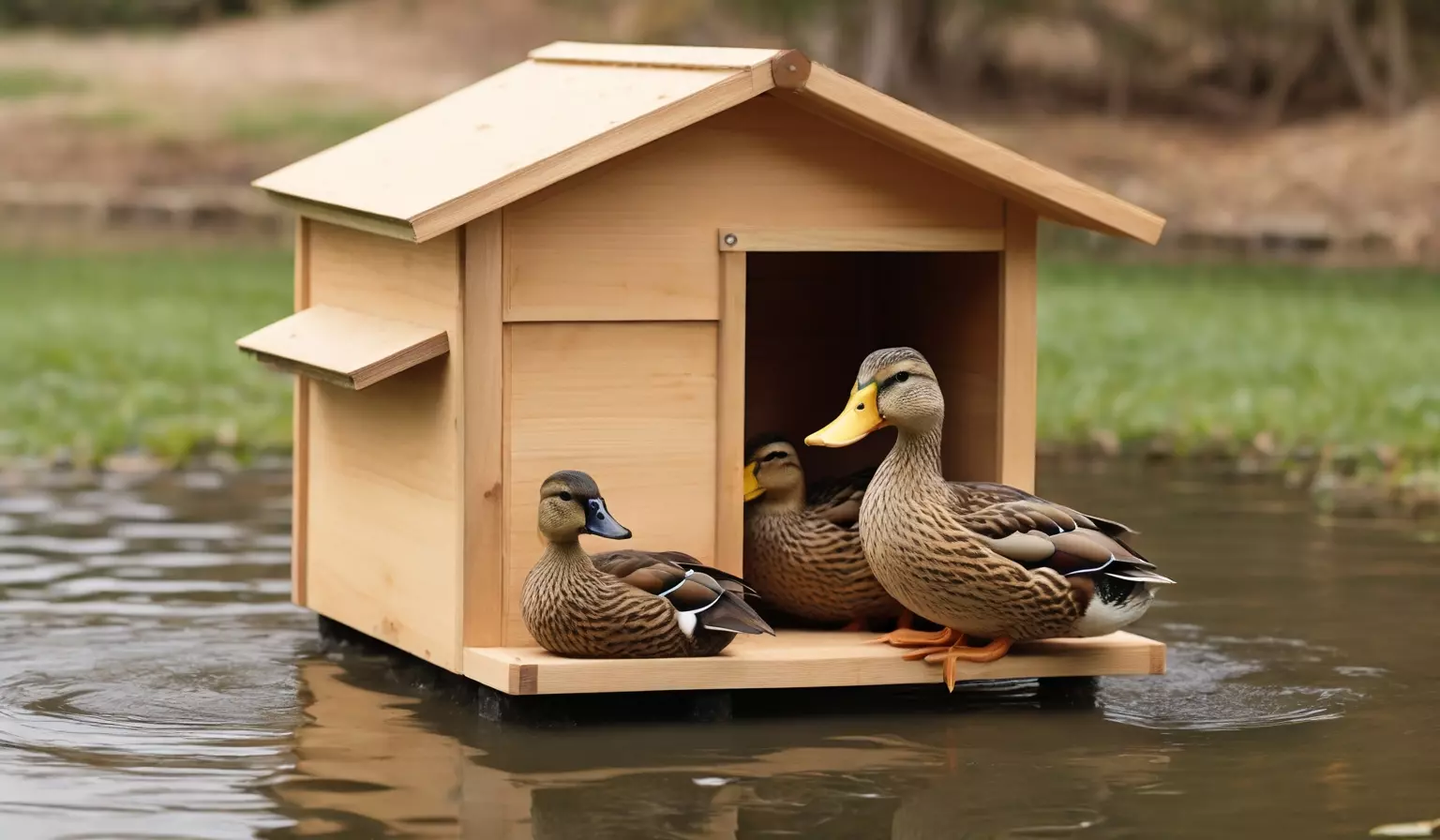 17 Best And Creative Duck House Ideas for Your Garden Pond